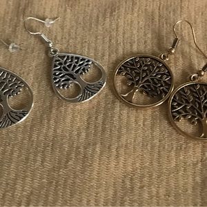 Two pair earrings